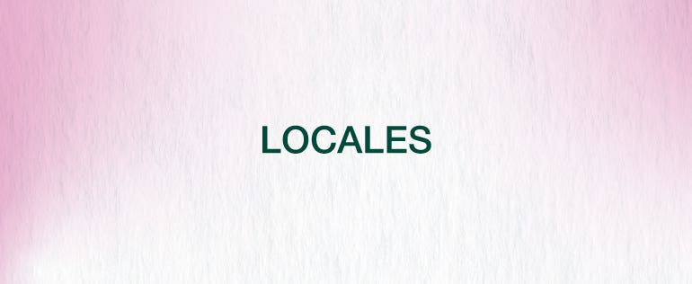 Locales